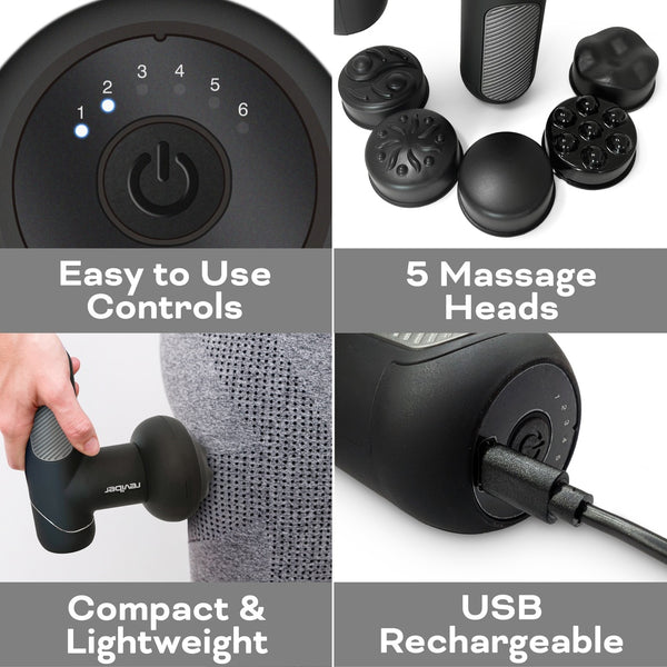Reviber Active Relief Shiatsu Massager